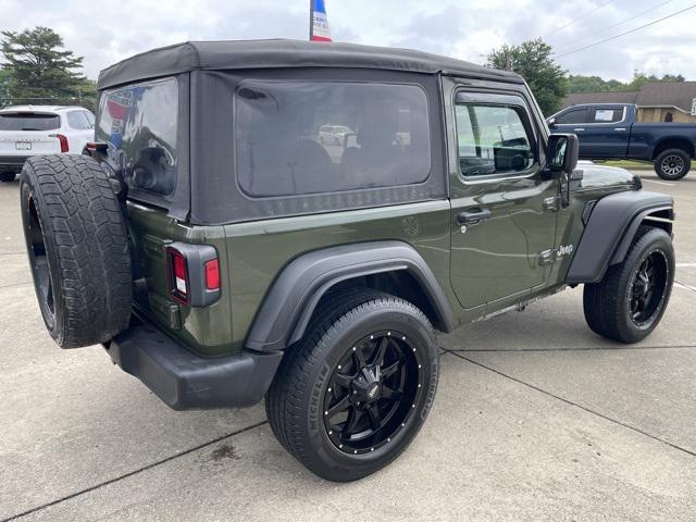 used 2021 Jeep Wrangler car, priced at $25,994