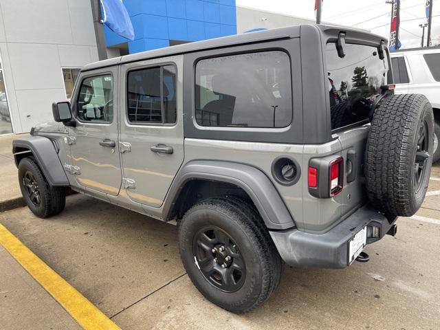 used 2020 Jeep Wrangler Unlimited car, priced at $21,987