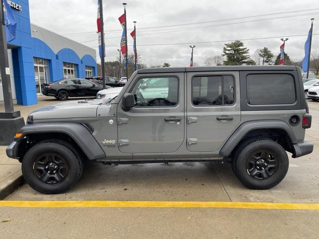 used 2020 Jeep Wrangler Unlimited car, priced at $21,987