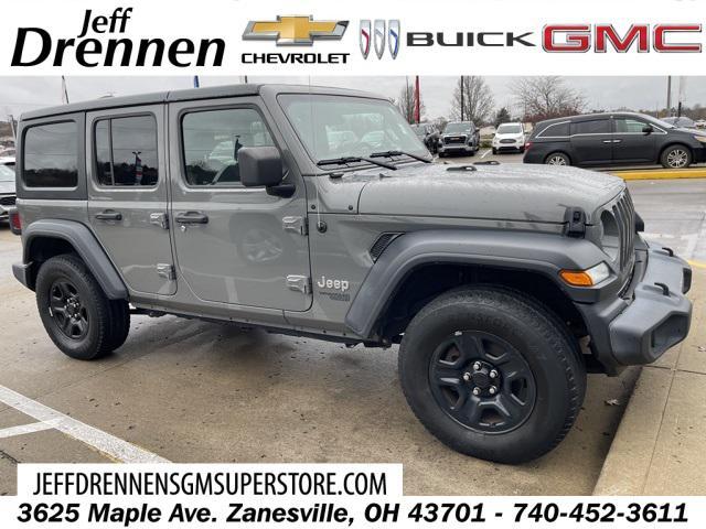 used 2020 Jeep Wrangler Unlimited car, priced at $21,987