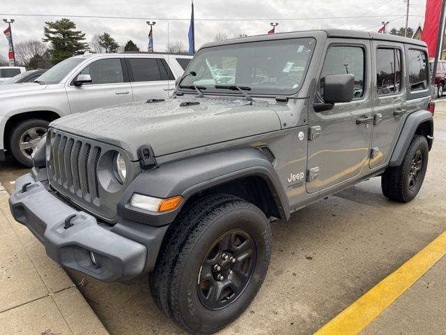 used 2020 Jeep Wrangler Unlimited car, priced at $21,987