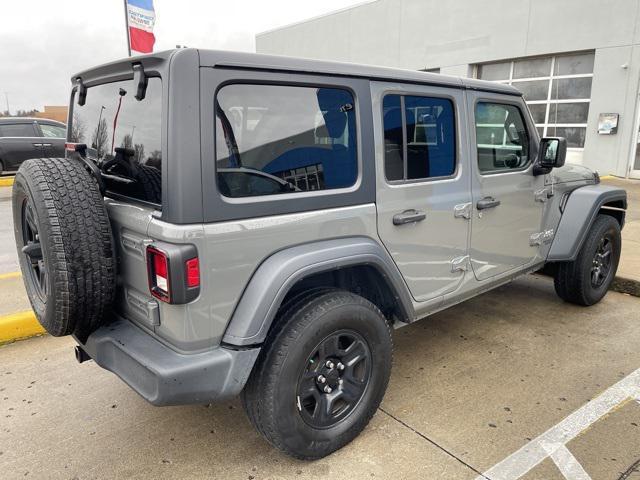 used 2020 Jeep Wrangler Unlimited car, priced at $21,987