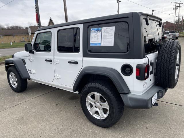 used 2019 Jeep Wrangler Unlimited car, priced at $21,987