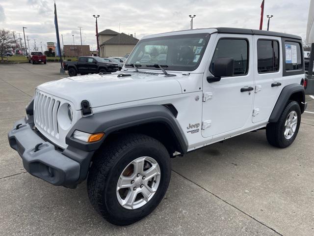 used 2019 Jeep Wrangler Unlimited car, priced at $21,987