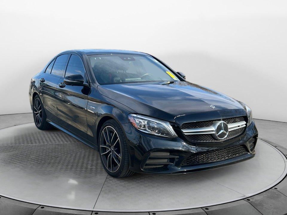 used 2020 Mercedes-Benz AMG C 43 car, priced at $38,599