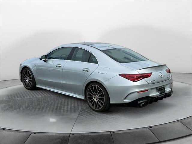used 2021 Mercedes-Benz AMG CLA 35 car, priced at $39,479