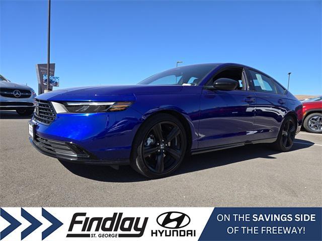 used 2023 Honda Accord Hybrid car, priced at $28,726