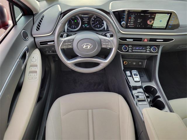 used 2023 Hyundai Sonata Hybrid car, priced at $33,555