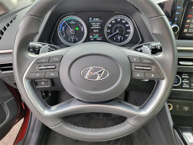 used 2023 Hyundai Sonata Hybrid car, priced at $33,555