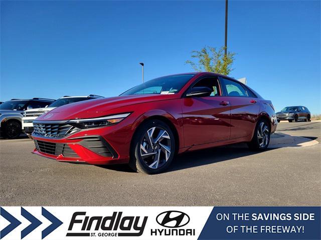 new 2025 Hyundai Elantra car, priced at $25,160