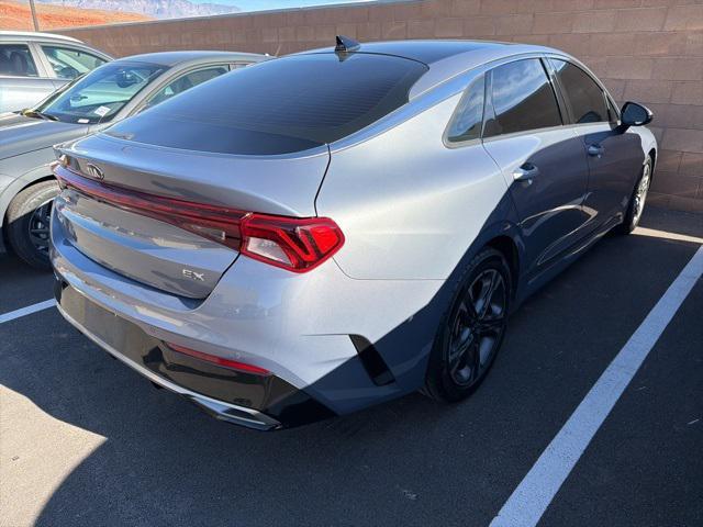 used 2021 Kia K5 car, priced at $21,625