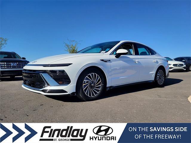 new 2025 Hyundai Sonata Hybrid car, priced at $39,555