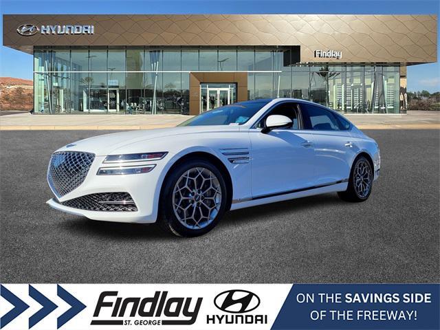 used 2021 Genesis G80 car, priced at $35,427