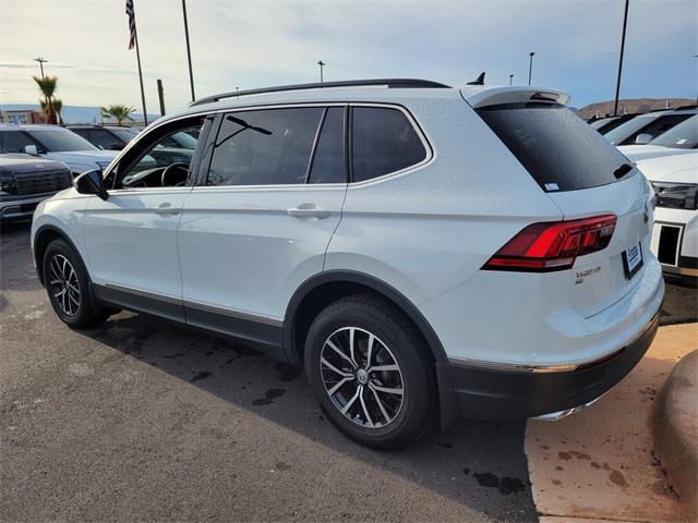 used 2021 Volkswagen Tiguan car, priced at $19,838