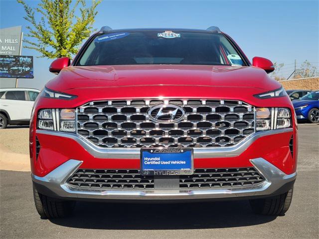 used 2022 Hyundai Santa Fe car, priced at $27,900