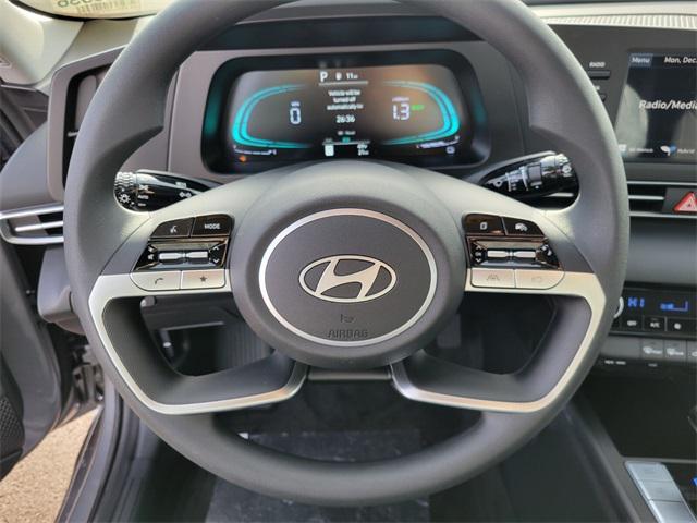 new 2025 Hyundai Elantra HEV car, priced at $26,760