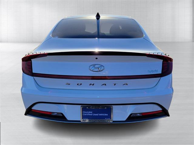 used 2022 Hyundai Sonata Hybrid car, priced at $22,927