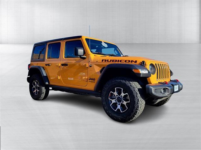 used 2021 Jeep Wrangler Unlimited car, priced at $37,437