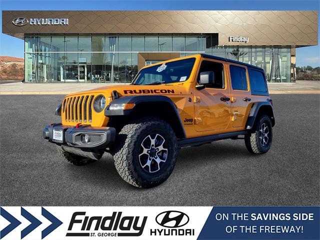 used 2021 Jeep Wrangler Unlimited car, priced at $37,437