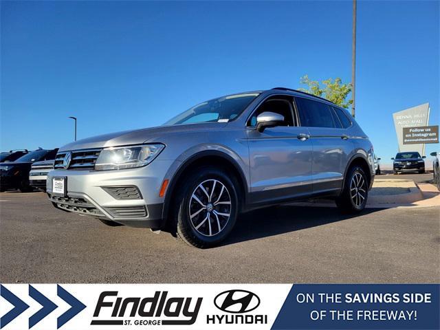 used 2021 Volkswagen Tiguan car, priced at $17,625