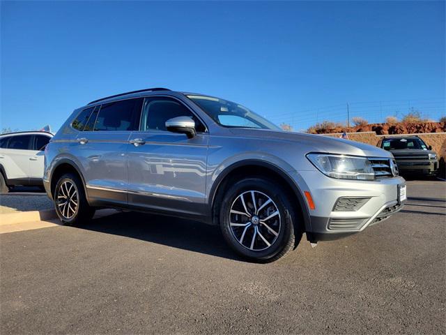 used 2021 Volkswagen Tiguan car, priced at $17,625