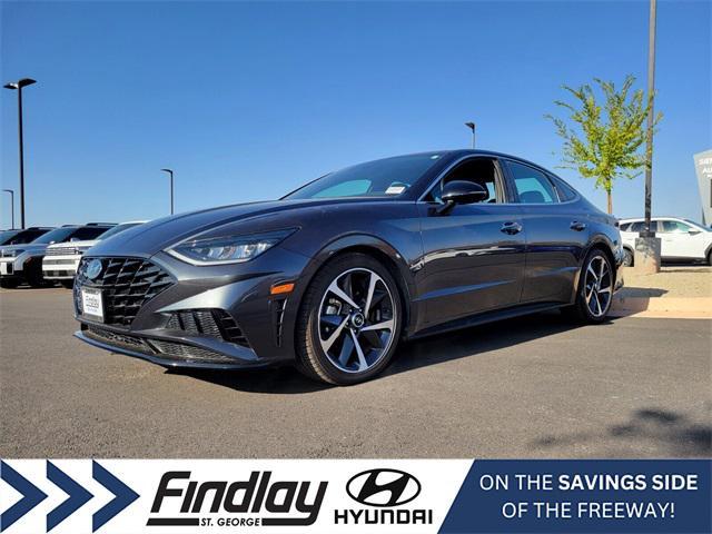 used 2022 Hyundai Sonata car, priced at $23,218