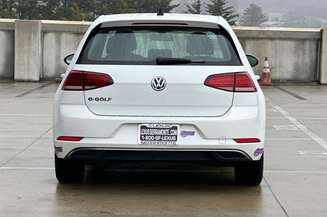 used 2019 Volkswagen e-Golf car, priced at $13,888