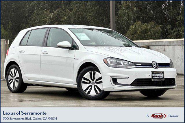 used 2019 Volkswagen e-Golf car, priced at $13,888