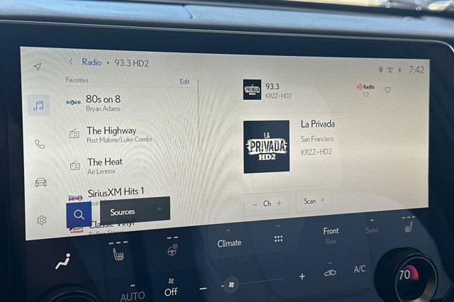 new 2025 Lexus TX 350 car, priced at $58,560