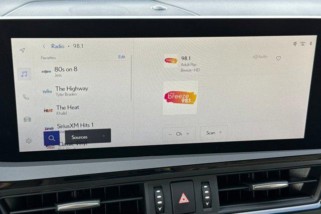 new 2025 Lexus ES 300h car, priced at $49,079
