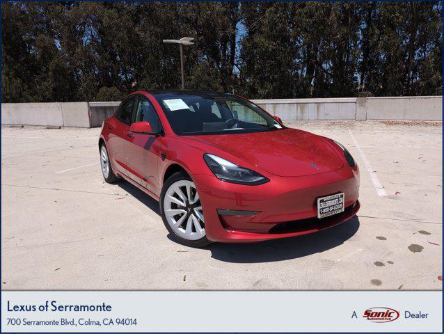 used 2023 Tesla Model 3 car, priced at $25,999
