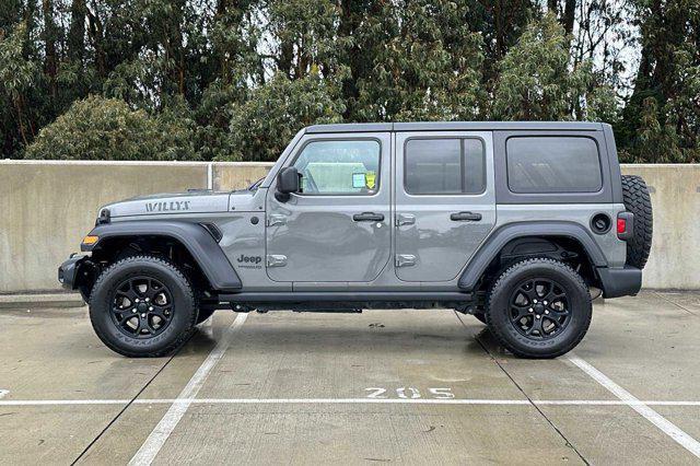 used 2020 Jeep Wrangler Unlimited car, priced at $24,988