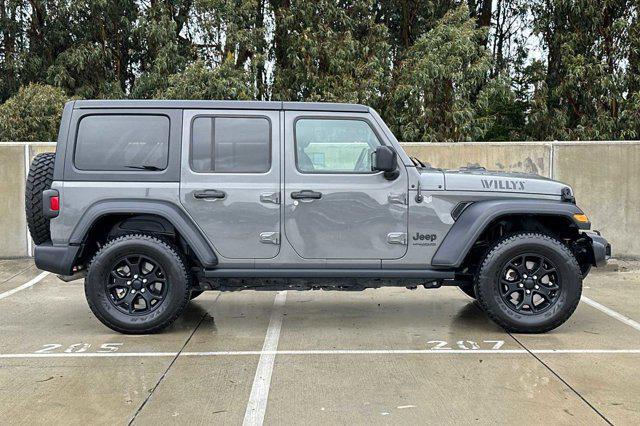 used 2020 Jeep Wrangler Unlimited car, priced at $24,988