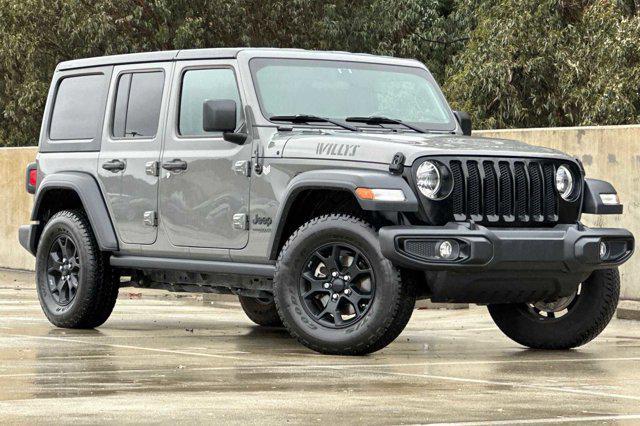 used 2020 Jeep Wrangler Unlimited car, priced at $24,988