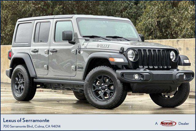 used 2020 Jeep Wrangler Unlimited car, priced at $24,988