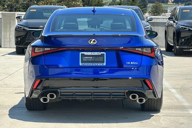 used 2023 Lexus IS 500 car, priced at $61,999