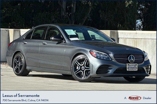 used 2021 Mercedes-Benz C-Class car, priced at $29,996