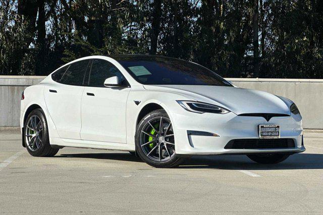 used 2021 Tesla Model S car, priced at $58,597