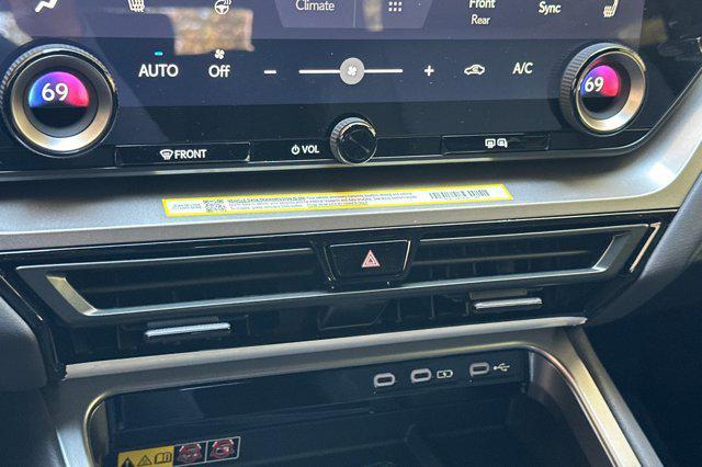 new 2025 Lexus TX 350 car, priced at $57,485
