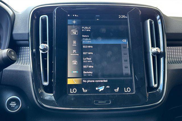 used 2021 Volvo XC40 car, priced at $19,999