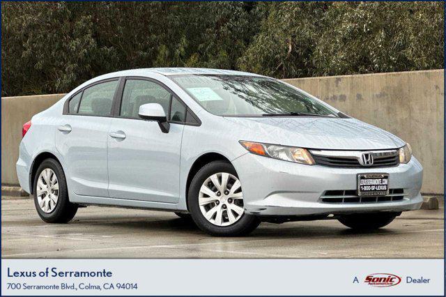 used 2012 Honda Civic car, priced at $10,499