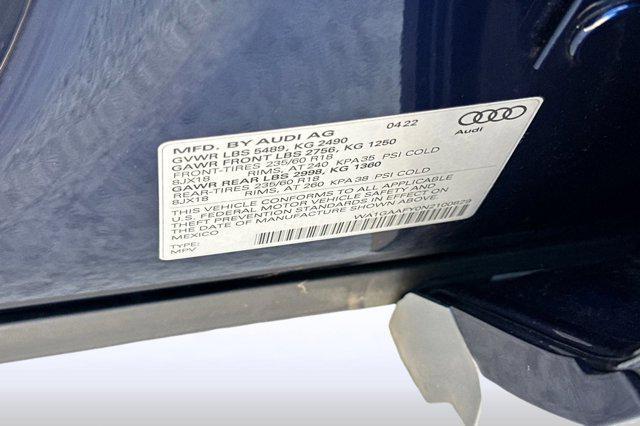 used 2022 Audi Q5 car, priced at $30,999