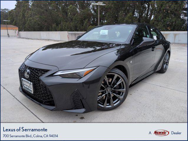 new 2025 Lexus IS 350 car, priced at $53,543