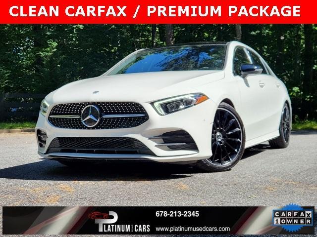 used 2021 Mercedes-Benz A-Class car, priced at $27,590