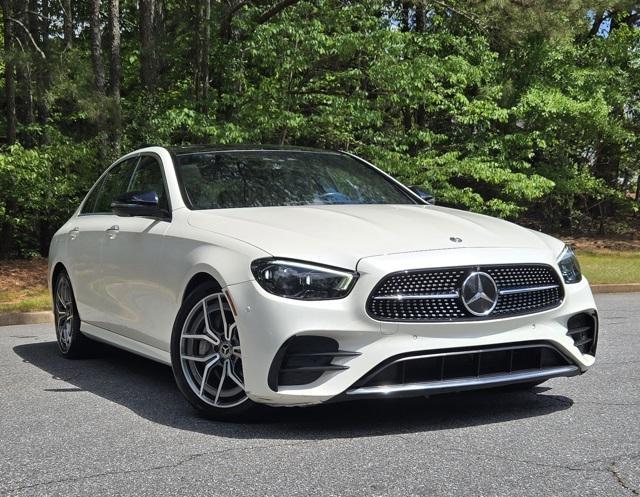 used 2021 Mercedes-Benz E-Class car, priced at $35,990
