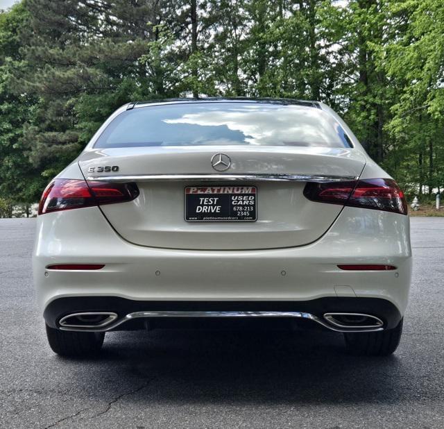 used 2021 Mercedes-Benz E-Class car, priced at $35,990