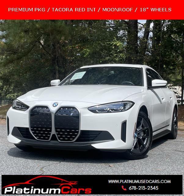 used 2023 BMW i4 Gran Coupe car, priced at $35,999