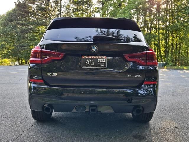 used 2021 BMW X3 car, priced at $31,990