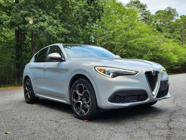 used 2021 Alfa Romeo Stelvio car, priced at $27,499