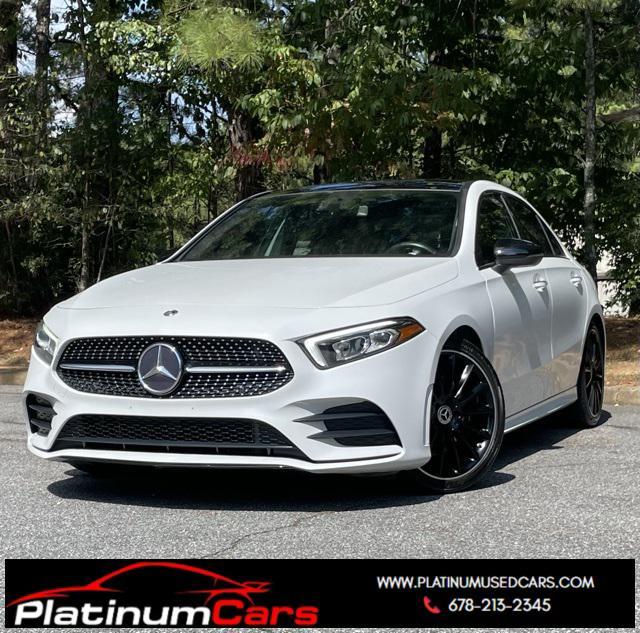 used 2020 Mercedes-Benz A-Class car, priced at $24,583